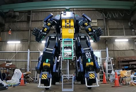 Meet Archax A Manga Inspired Pilotable Humanoid Robot With Functional