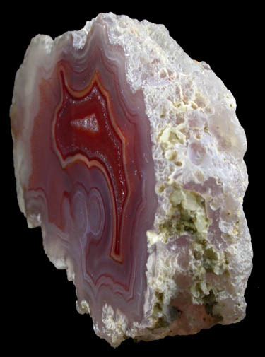 Photographs Of Mineral No 54155 Quartz Var Laguna Agate From Ojo