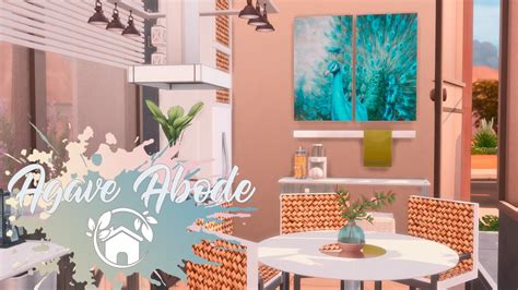 Agave Abode ☀️🌵 Oasis Springs No Cc Stop Motion Speed Build Sims