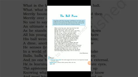 We did not find results for: The Ball Poem part 1 - YouTube