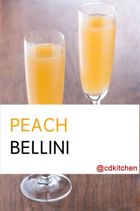 Peach Bellini Recipe