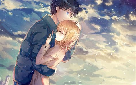 Cartoon Anime Couple Wallpapers Download Mobcup