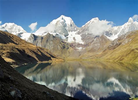 Huayhuash Mountains Peru Stock Image Image Of Clear 12778017