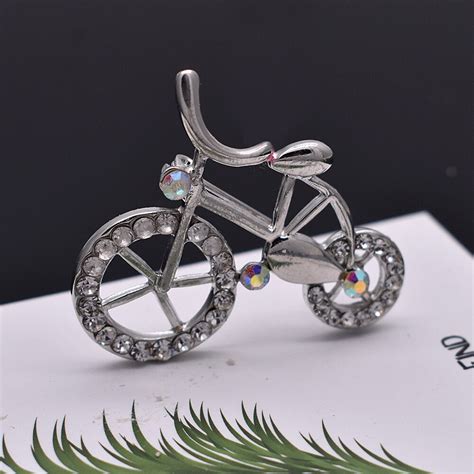 Bike Brooch Pins Metal Bicycle Booch Fashion Jewelry In Brooches From