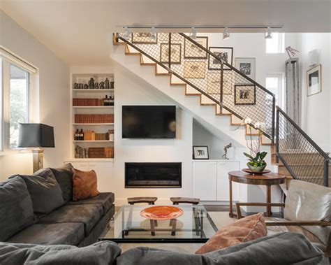 Living Room Stairs Home Design Ideas Elprevaricadorpopular