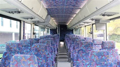 Inside Shuttle Express Coach Bus Seattle 1024x578 Limo Service Nyc