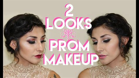 Prom Makeup Tutorial 2 Looks Youtube