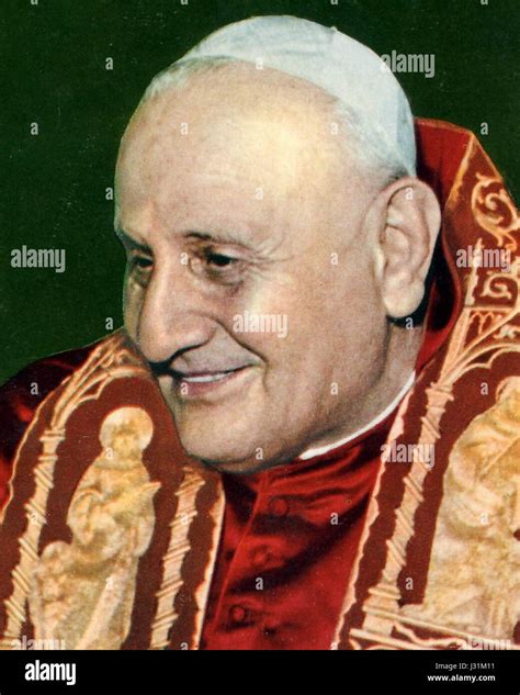 Pope John Xxiii 1959 Cropped Stock Photo Alamy