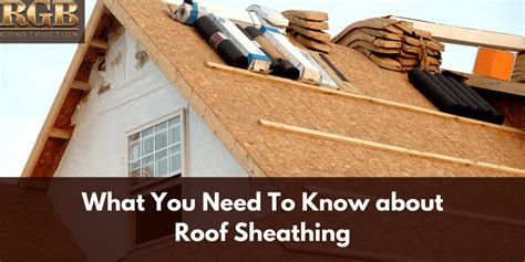 How To Install Roof Sheathing