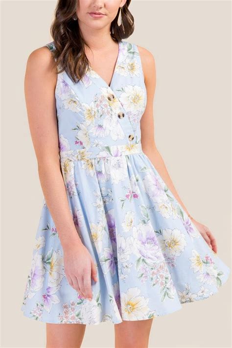 Natalie Floral Fit And Flare Dress Spring