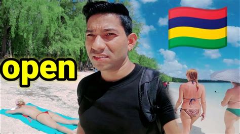 Mauritius 🇲🇺 Open Public Beach Youtube