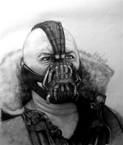 Bane Pencil Portrait By Aoiferooneyart On Deviantart