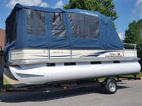 Sun Tracker Fishin Barge 21 Signature Series Boat For Sale Waa2