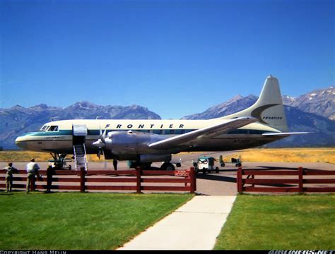 Convair 580 Frontier Airlines Aviation Photo 1359168