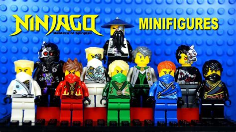 Lego Ninjago Masters Of Spinjitzu Rebooted Knockoff Minifigures Set 4 Bootleg Youtube