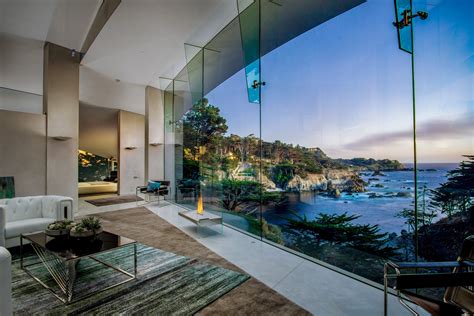 Tour Serenity – an Oceanfront Contemporary Estate in Carmel | Beach