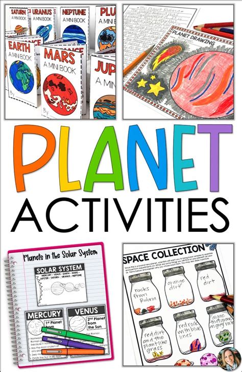 Solar System And Planets Activities Bundle Solar System Project
