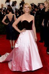 Claire Danes In Oscar De La Renta Satin Ball Gown 2014 Met Costume