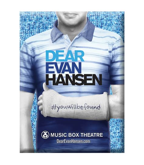Dear evan hansen tells the story of a young man with social anxiety disorder who so yearns to when a classmate commits suicide, shy evan hansen finds himself at the center of the tragedy and. Dear Evan Hansen the Musical - Logo Magnet - Magnets ...