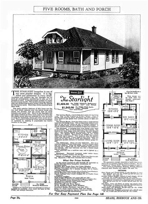 Sears Build A Home Kit Houses From Catalogs In The Early 1900s