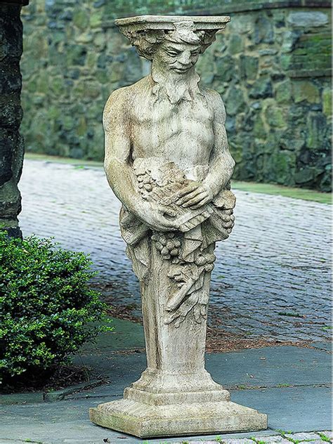Tall Satyr Garden Statue
