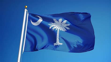 Flagge Des Bundesstaates South Carolina Worldatlas