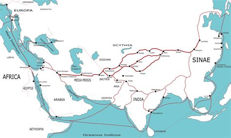 The Silk Road Illustration World History Encyclopedia