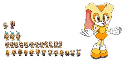 Creams New Outfit Sprite Sheet By Gold Ring 951 On Deviantart