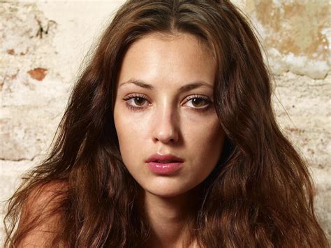 Nude Hazel Eyes Small Tits Long Haired Anna Sbitnaya Brunette Ukrainian Model Girl Wallpaper