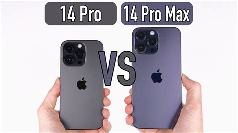 Iphone 14 Pro Vs Iphone 14 Pro Max Vergleich Die Richtige Wahl