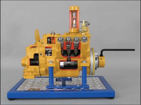 Cat 3208 Diesel Injection Pump Cutaway Learning Labs Inc