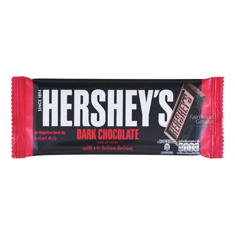 Hersheys Chocolate Bar Dark Ntuc Fairprice