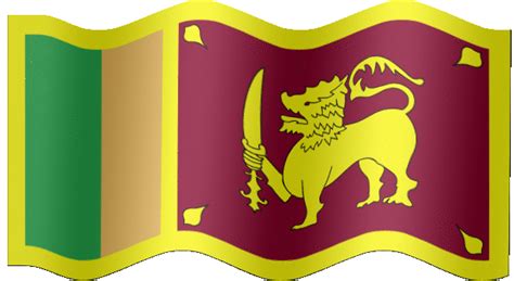 Animated Sri Lanka Flag Country Flag Of  Clif Art