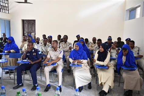 Amisom Trains Somali Police Officers In Management Skills Somali National News Agency