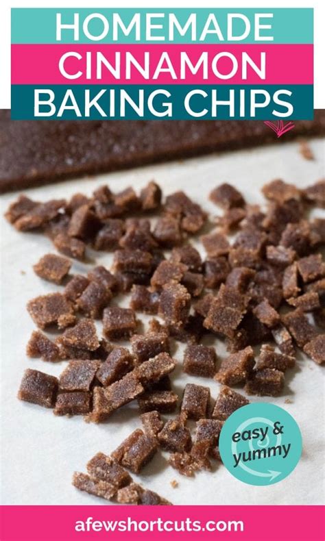 Homemade Cinnamon Baking Chips Recipe A Few Shortcuts