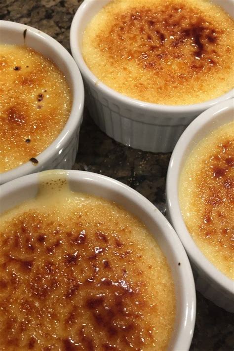 Pin this classic creme brulee recipe to your pinterest board! Keto Creme Brulee | Recipe | Creme brulee recipe, Brulee recipe, Recipes