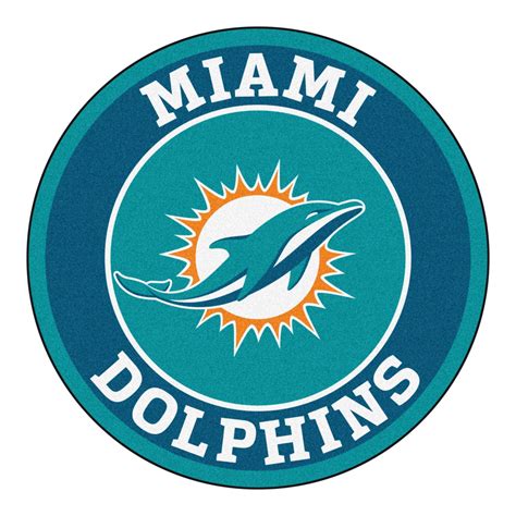 Roundel Mat - Miami Dolphins | Miami dolphins, Nfl miami dolphins, Miami dolphins logo