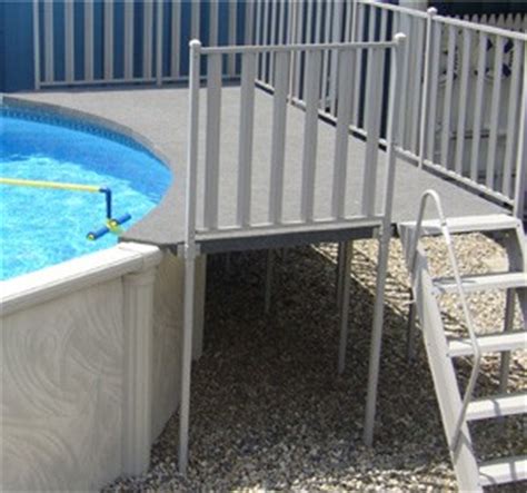 Cads fit any height, shape, size or manufacturers above ground pool. Above Ground Pool Decks - Teddy Bear Pools and Spas