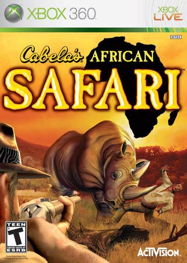 Cabelas African Safari X360 First Games