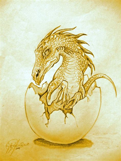 Birth Of The Dragon By ~xagros On Deviantart Dragon Statue Hatchling