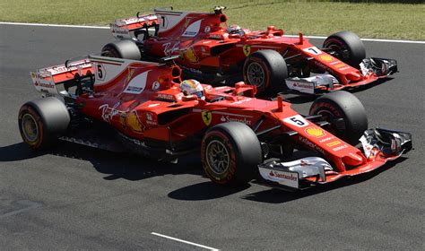 1 2 Finish For Ferrari At The 2017 Formula 1 Hungarian Grand Prix