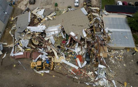 Photos Tornado Damage In Central Texas Town