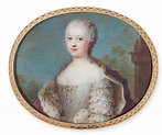 French School, 18th Century | Portrait of Princess Maria Josepha ...