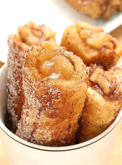 Apple Pie French Toast Roll Ups Sugar Apron