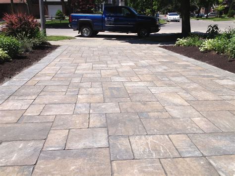 Adding A 3 Large Size Pavers And A Different Colour Soldier Course