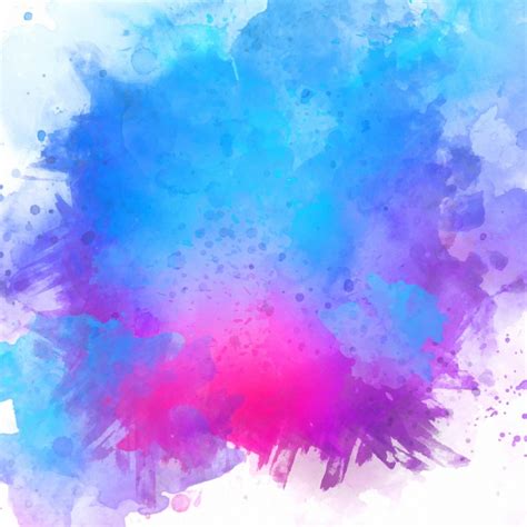 Free Vector Painted Watercolour Texture