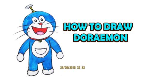 How To Draw Doraemon For Kids Dorami Drawing Step By Step 2019 Youtube
