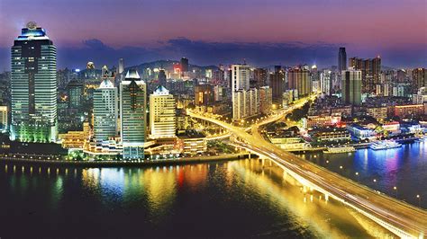 Guangzhou at Night-Windows 10 HD Wallpaper-1920x1080 Download ...