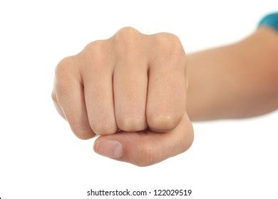 Hand Holding Paper Isolated On White Stock Photo Shutterstock