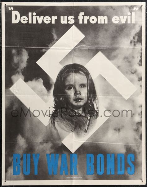 1g0413 Buy War Bonds 22x28 Wwii War Poster 1943